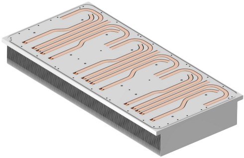Onduleur et autre radiateur à caloduc