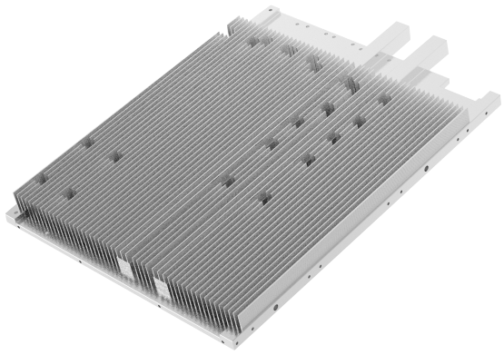 Radiateur de refroidissement liquide en alliage d'aluminium